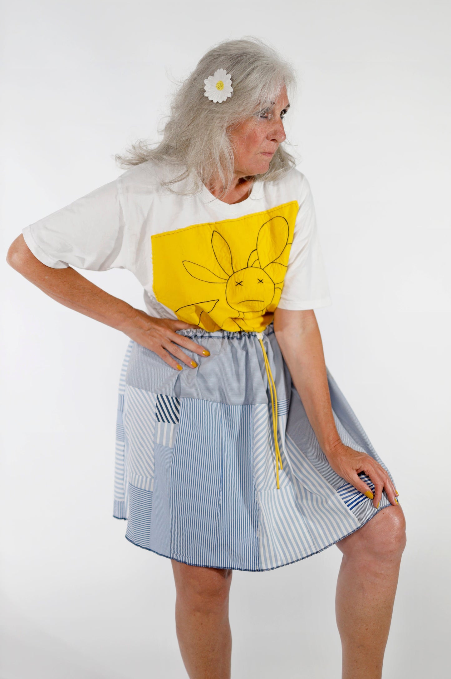 Underflower Skirt, Upcycled