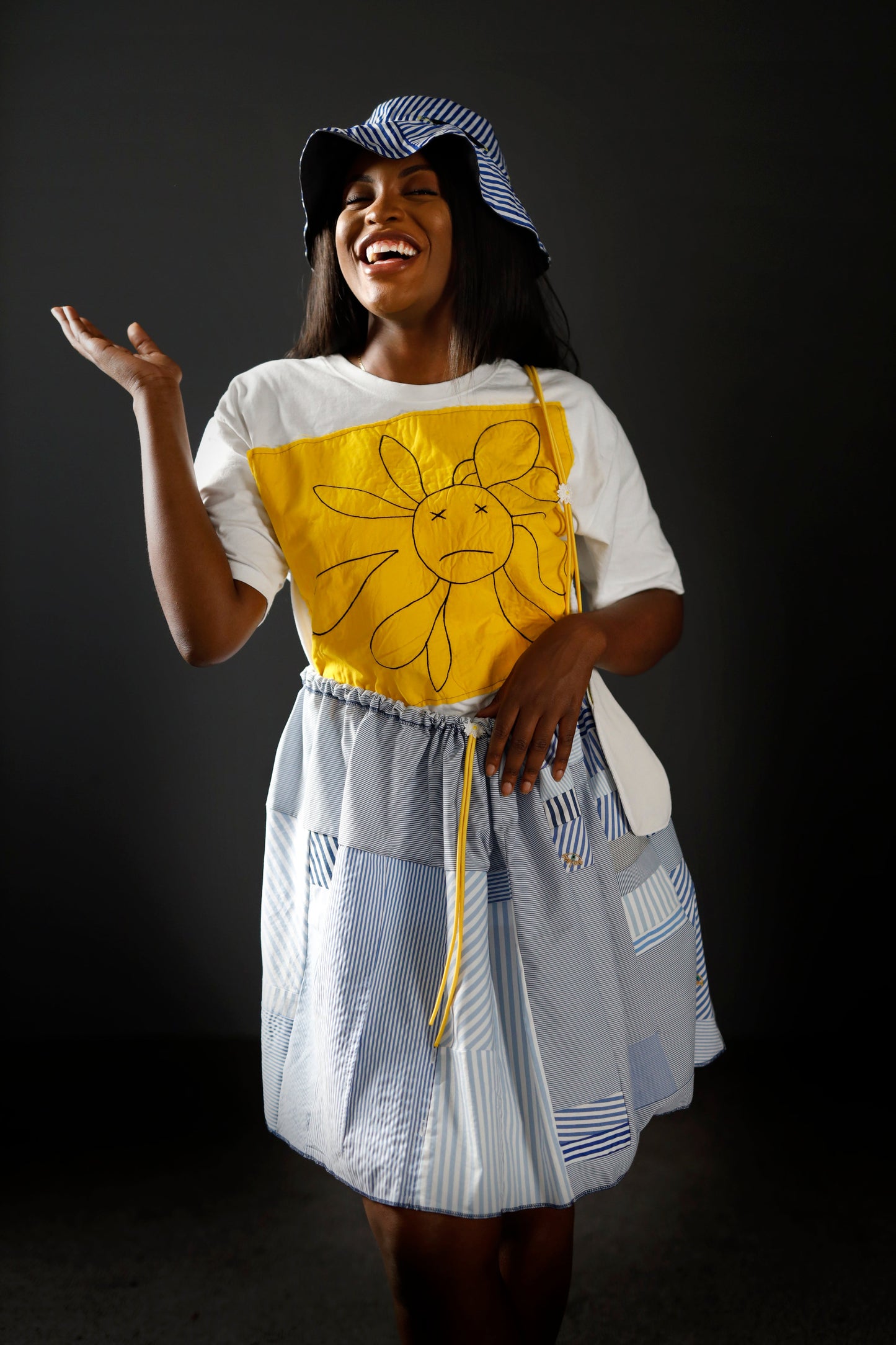 Camiseta Sad Margarita, corte básico