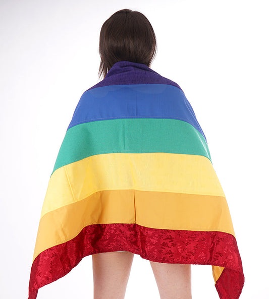 Pride Flag, Upcycled