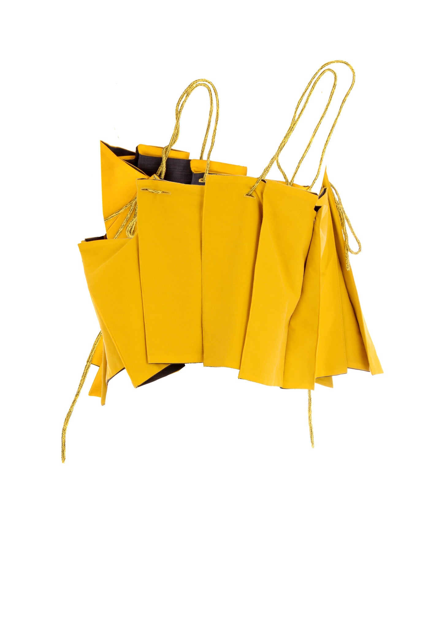 Trauriges Margarita-Top, plissiert, wendbar