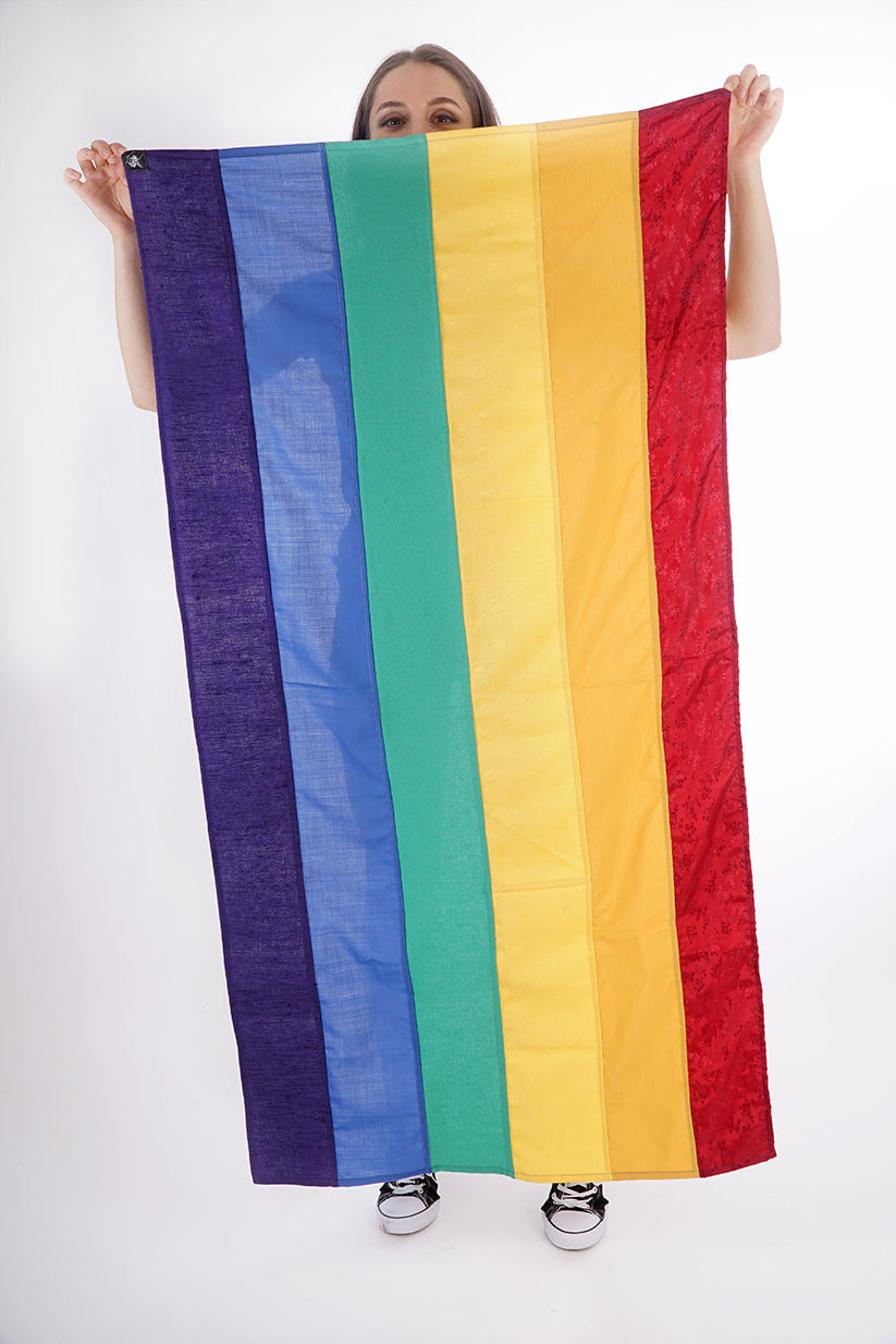 Pride Flag, Upcycled