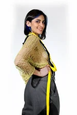 Yellow Hand-knitted Sweater