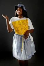 Underflower Skirt, Upcycled