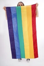 Pride Flag, Upcycled - Imagen 4