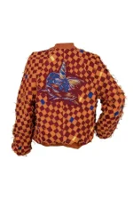 Recycled Cotton Jacket, Orange - Imagen 4