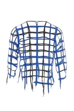 Shoe Lace Sweater, Blue - Imagen 2