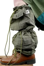 Patched Leg Warmers / Bag - Imagen 4