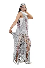 Knitted Dress, grey