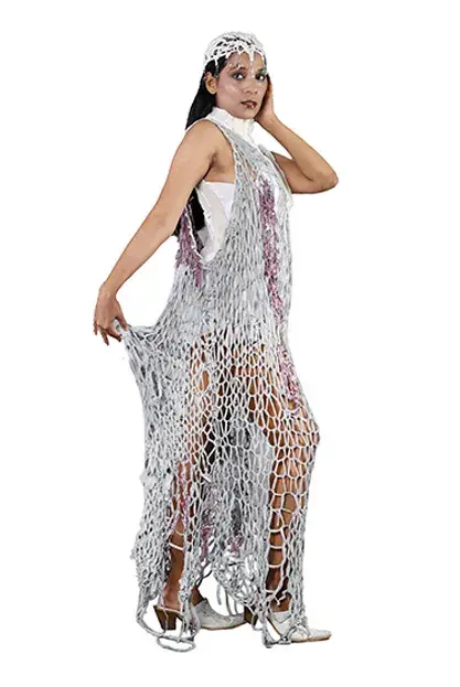 products-E-Commerce_photosdress1 Knitted Dress, grey - Imagen 1