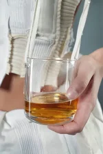 Whiskey Glass Handbag